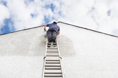 Peinture extérieure à Bavent — façades et ravalement